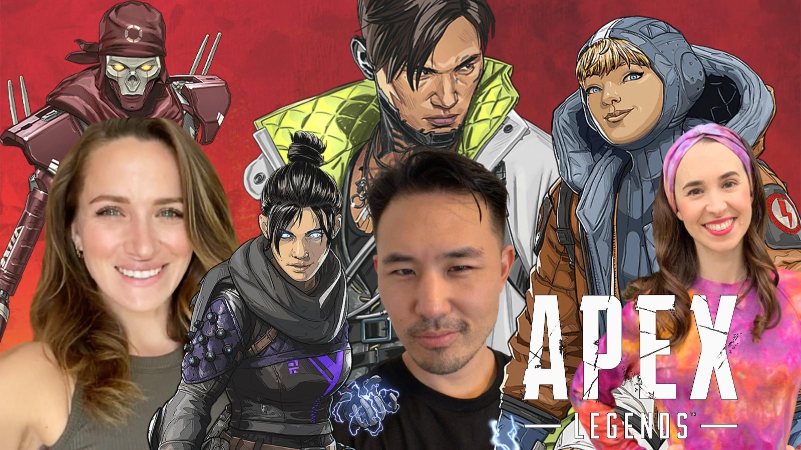 Apex Legends voice actors with characters
