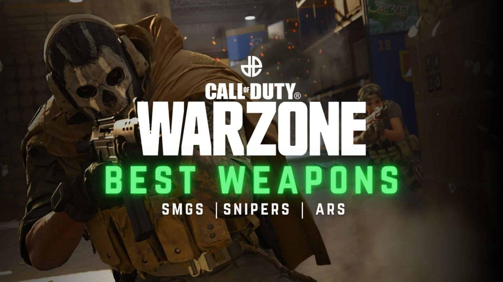 Warzone best weapons