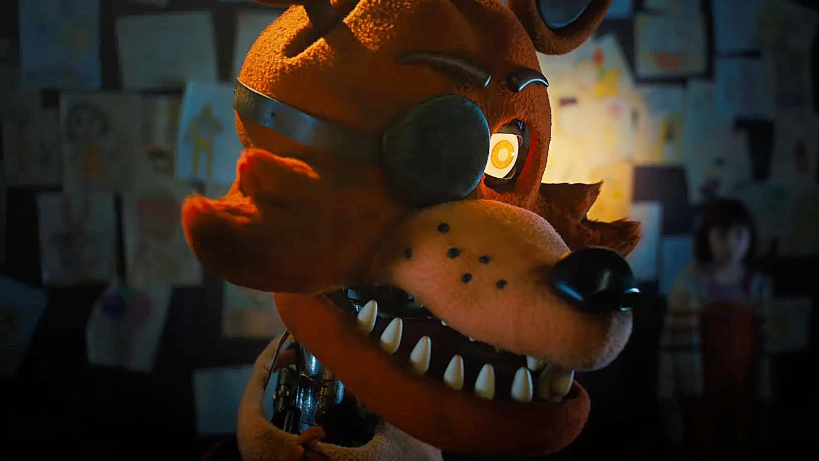 A still from the Five Nights at Freddy's movie trailer