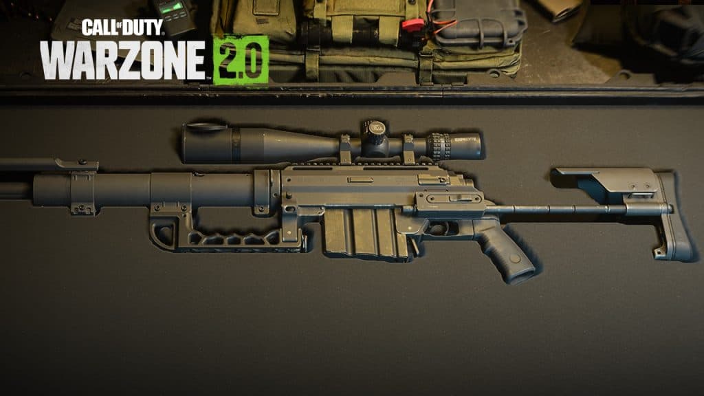 FJX Imperium sniper rifle resting in case warzone 2