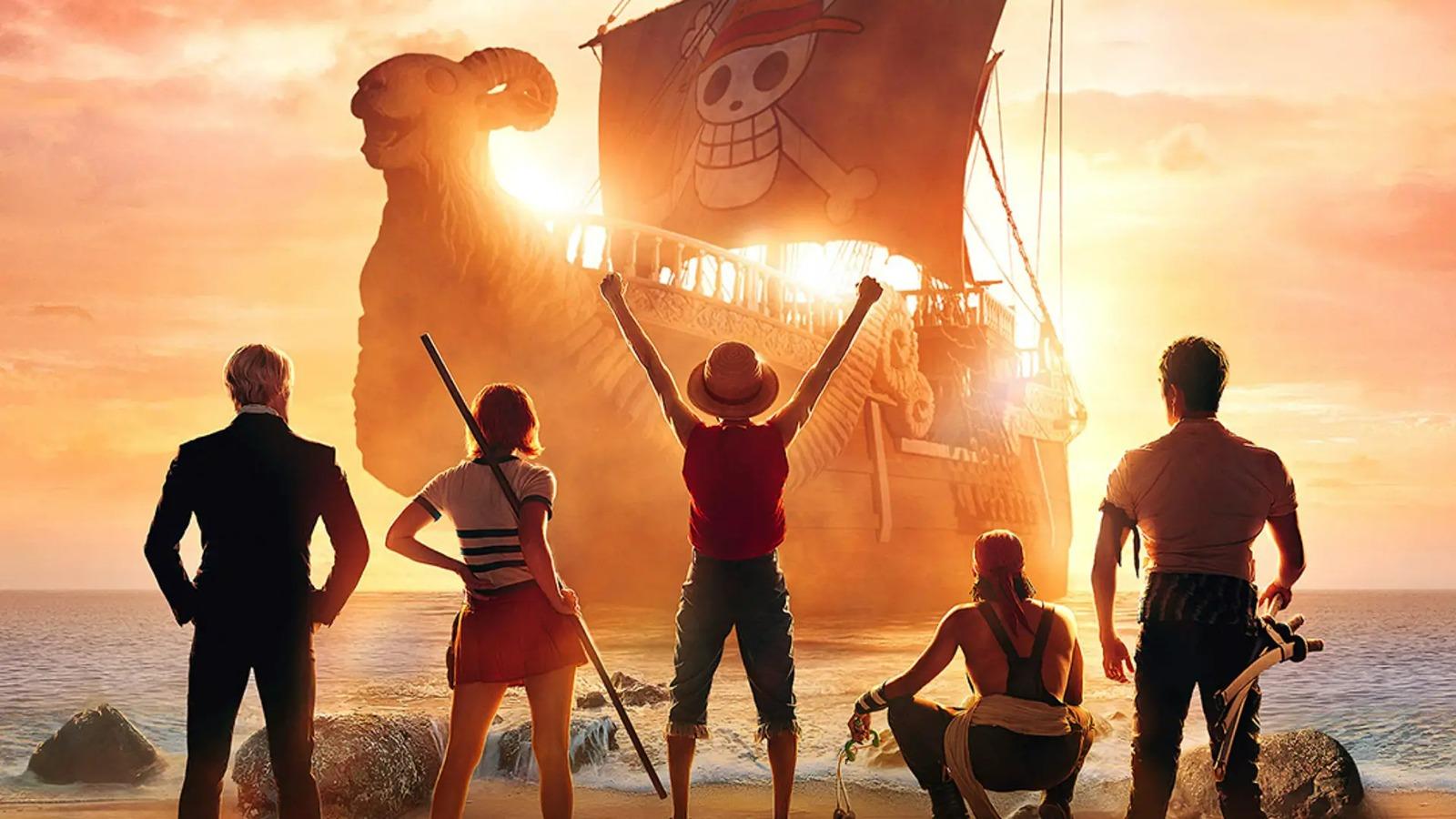An image from the One Piece live-action trailer