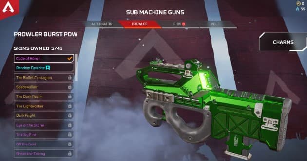Apex Legends Prowler SMG