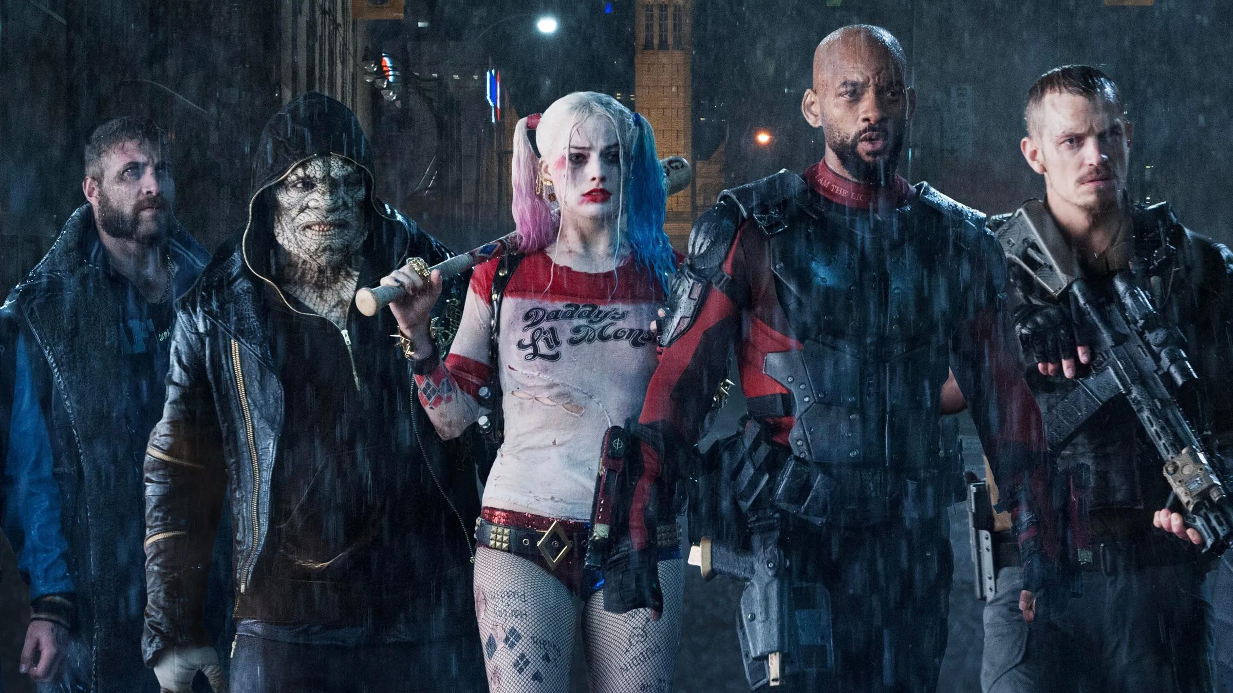 The 2016 iteration of the Suicide Squad.