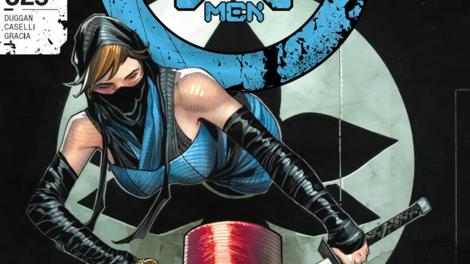 X-Men #25 cover art depicting Kitty Pryde as Shadowkat.